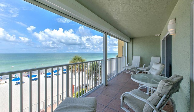 Ram Sea 205 is a Silver Tier 3-bedroom 2 bath Gulf Front Condo