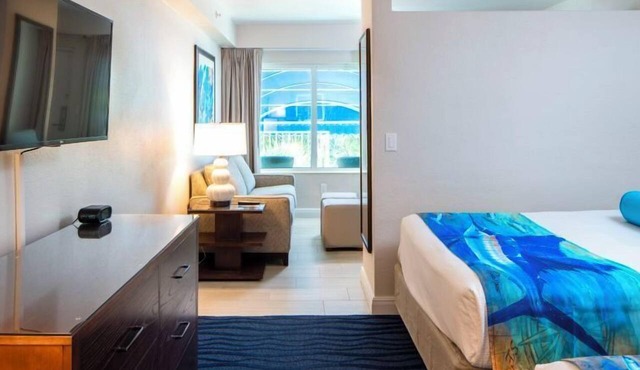 Resort View Studio 2 Queen Beds at RumFish Beach Resort