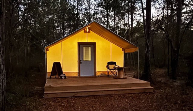 Romantic Safari Tent Private Bath Fire Pit