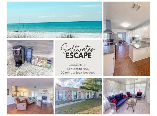 Saltwater Escape Near NAS, Beach & Downtown