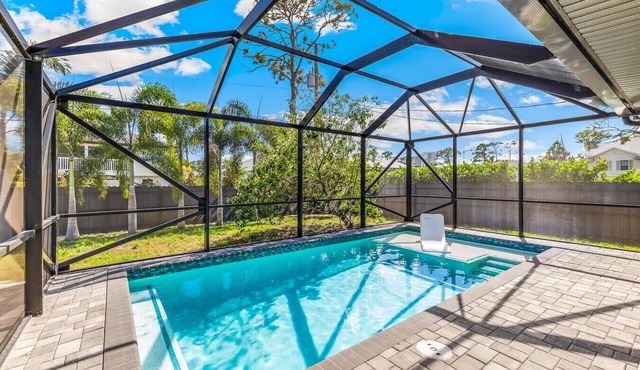 Saltwater Pool + Game Room Near Bonita Beach