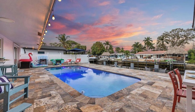 Saltwater Pool & Private Dock | Minutes to Beach