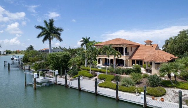 Seas the Day - A Stunning Waterfront Villa on Sanibel's East End, Boat Dock with Lift