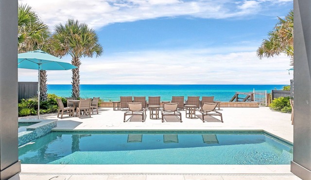 Seaside Serenity|Gulf Front|Private Beach Access|Private Pool in Seagrove Beach