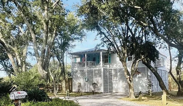 Secluded Coastal Getaway w/Fishing Dock, Hot Tub & Open-Air Entertainment Area