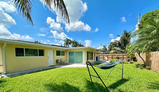 Serene Garden Suite with Private Office