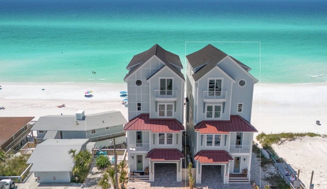 "Shore Thing" Brand New Beachfront Rental Home in Panama City Beach - Perfect for Group Getaway!