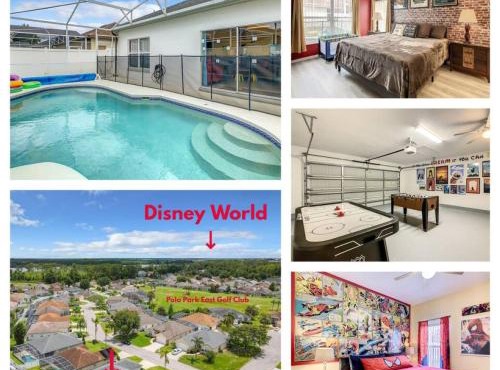 Single Level POOL Home Themed Room by Disney
