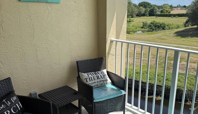 Spacious 3-bedroom condo in serene Wellington with air conditioning