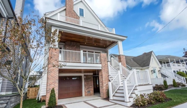 Spacious Coastal Retreat in Ocean City''s Gardens Neighborhood. Steps to Beach & Bay!