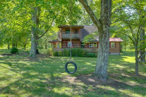 Spacious Yard + Fire Pit: Afton Family Cabin! in Greeneville