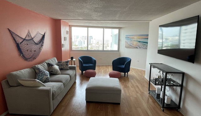 SPECTACULAR 1 BED 2 BATH BEACH FRONT FULLY FURNISHED RESIDENCE