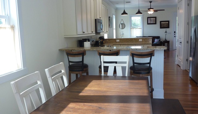 Stargazer - Steinhatchee Landings, Sleeps 10 Cottage is directly behind the pool in Steinhatchee