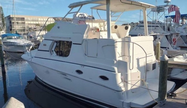 Stay Aboard a Beachside Boatel