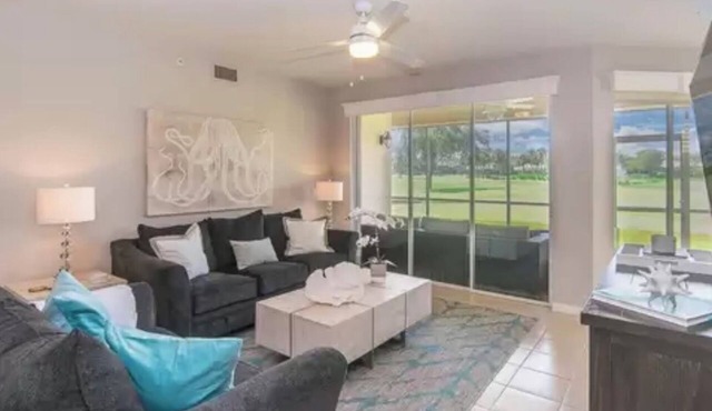 Stunning Golf Views, Close to the Beach, in the Gated Community of Pelican Marsh