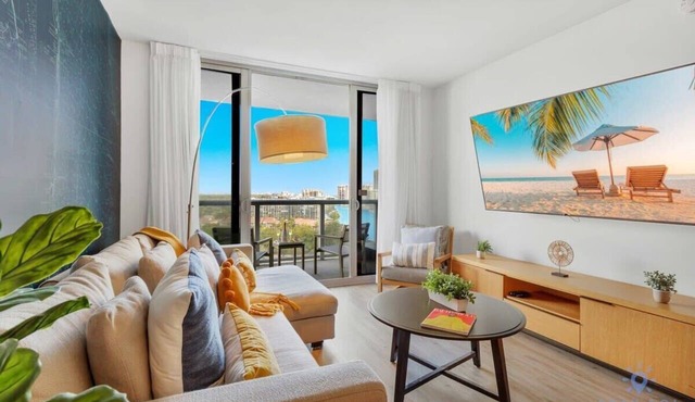 Stunning Views | Pool & Gym | Close to Beach in Hallandale Beach