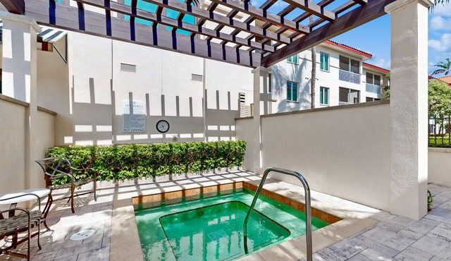 Style, comfort, and convenience-Just a short walk to the heated outdoor pool