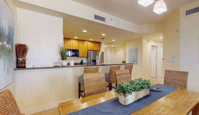 Stylish Water-View Condo w/Balcony, Multiple Pools & Tennis Courts