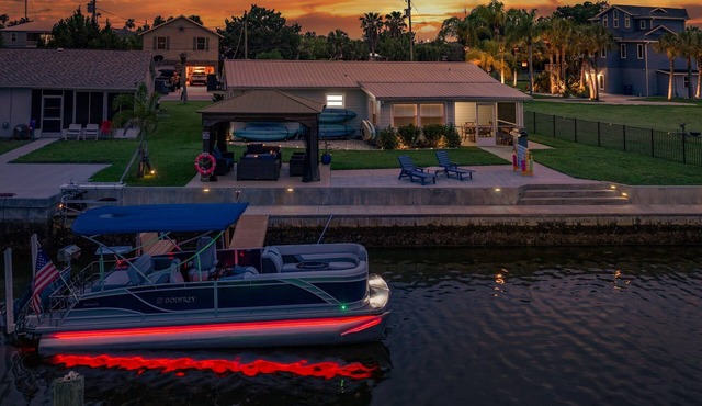 Sunshine Escape | Luxe Canal Home + Gulf Access in Hernando Beach