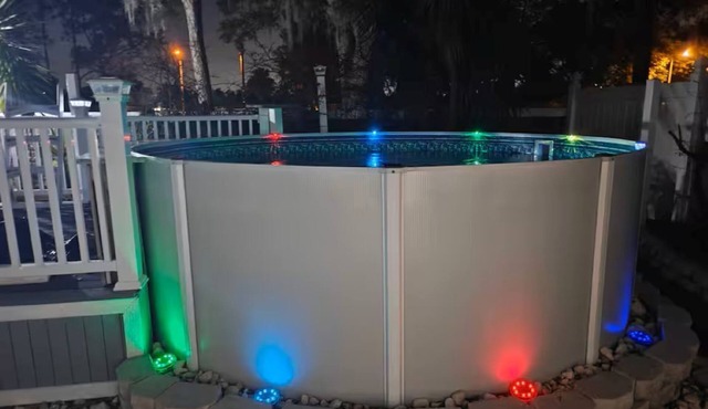 Tropical Pool Home Gazebo, Grill & Bar