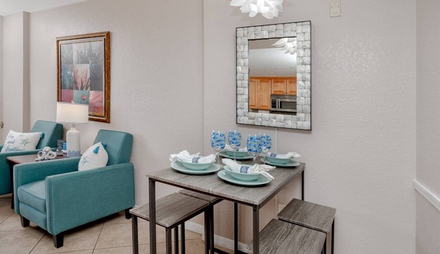 Updated Unit! Prime Location! Balcony, Waterfront Pool! FREE Activities! ~ 406 Dockside in Clearwater