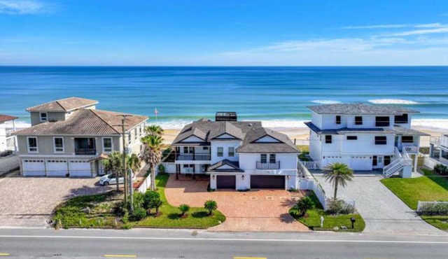 Wake Up to the Ocean—Luxury Beachfront Retreat Near Historic St. Augustine