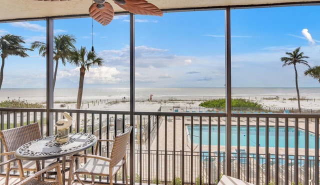 Within steps of the beach. Great views of the Ocean. A little piece of paradise.