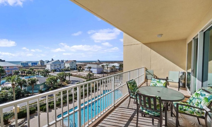 Fort Morgan Apartment | Indies 304 Condo with Gulf View