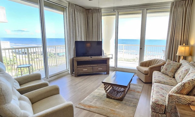 Fort Morgan Condo | Luxury Corner Unit! Beach Club B701- K/Q/2Twins Wifi