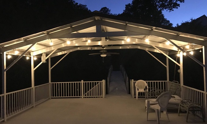 Arley House | Pointe of View, Arley AL. Beautiful view about mile from Duncan Bridge.