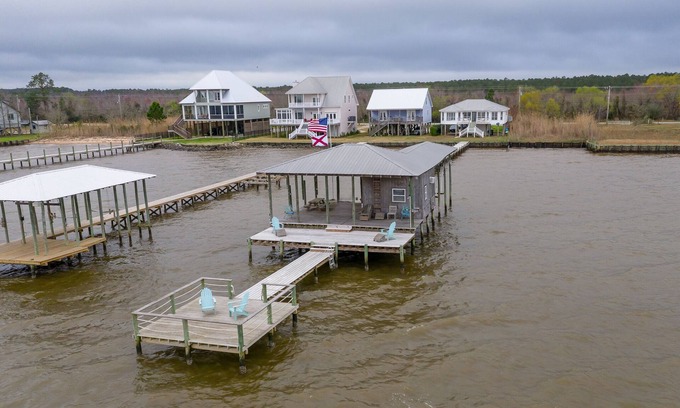 Fairhope House | Waterfront Home with Dock!