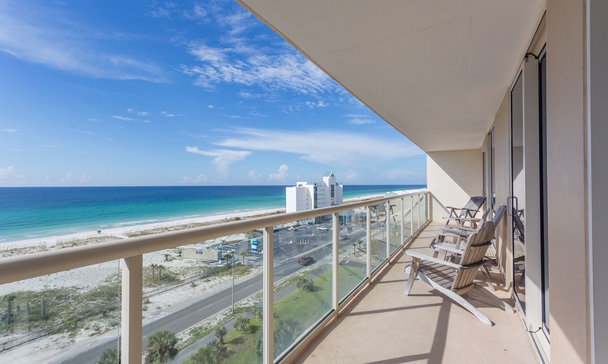 Villa Sabine Condo | Gorgeous Views of the gulf from the balcony!