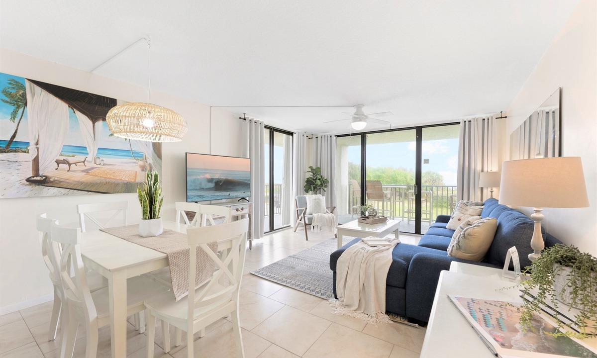Port Canaveral Condo | ☀️ Sun-Kissed Escape l Oceanfront Condo w/Private Balcony l Pool, Hot Tub & Tennis