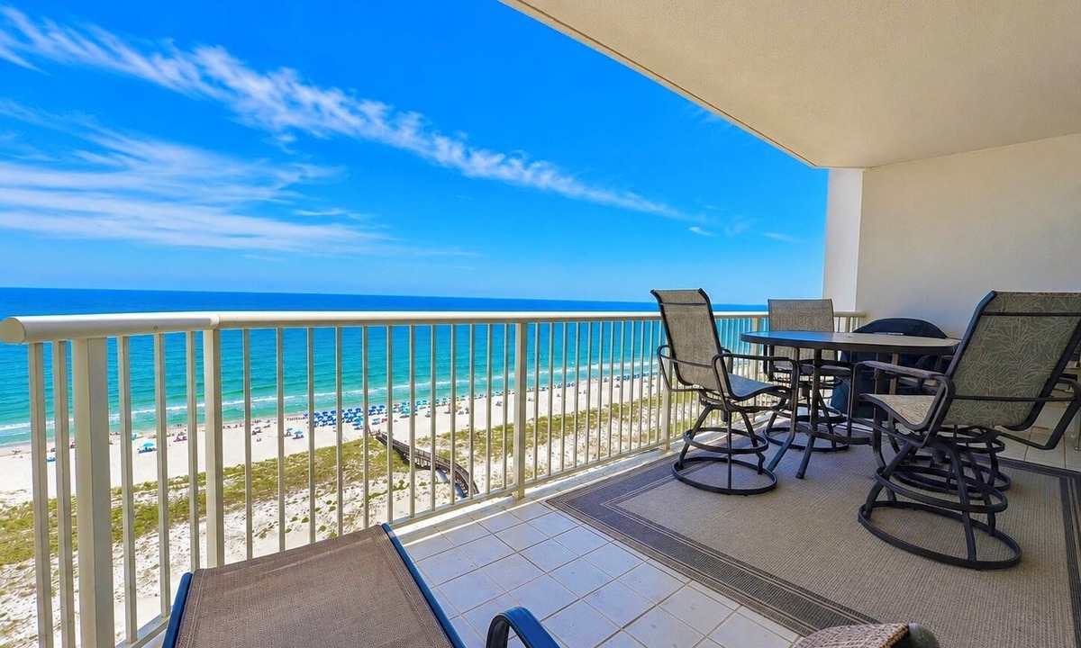 Fort Morgan Condo | Beach Club A1507 King/Qn/Sleeper Direct Gulf View-On Beach! - WIFI -TV Upgrades