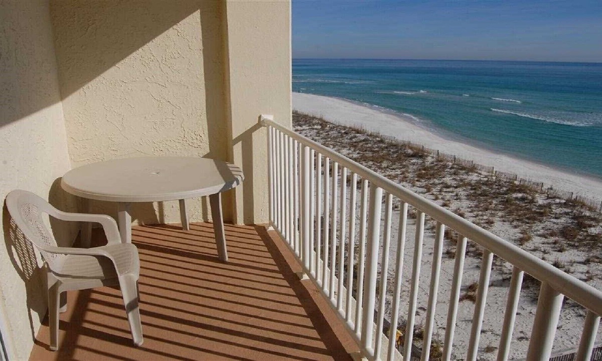 Pensacola Beach Condo | Directly on the Gulf, larger end unit, both bedrooms have water view!