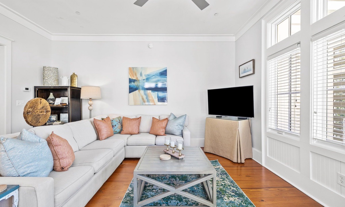 Beach District Condo | Stylish Coastal Retreat | Large Balcony w/Views | Steps to Beach Club & Pools