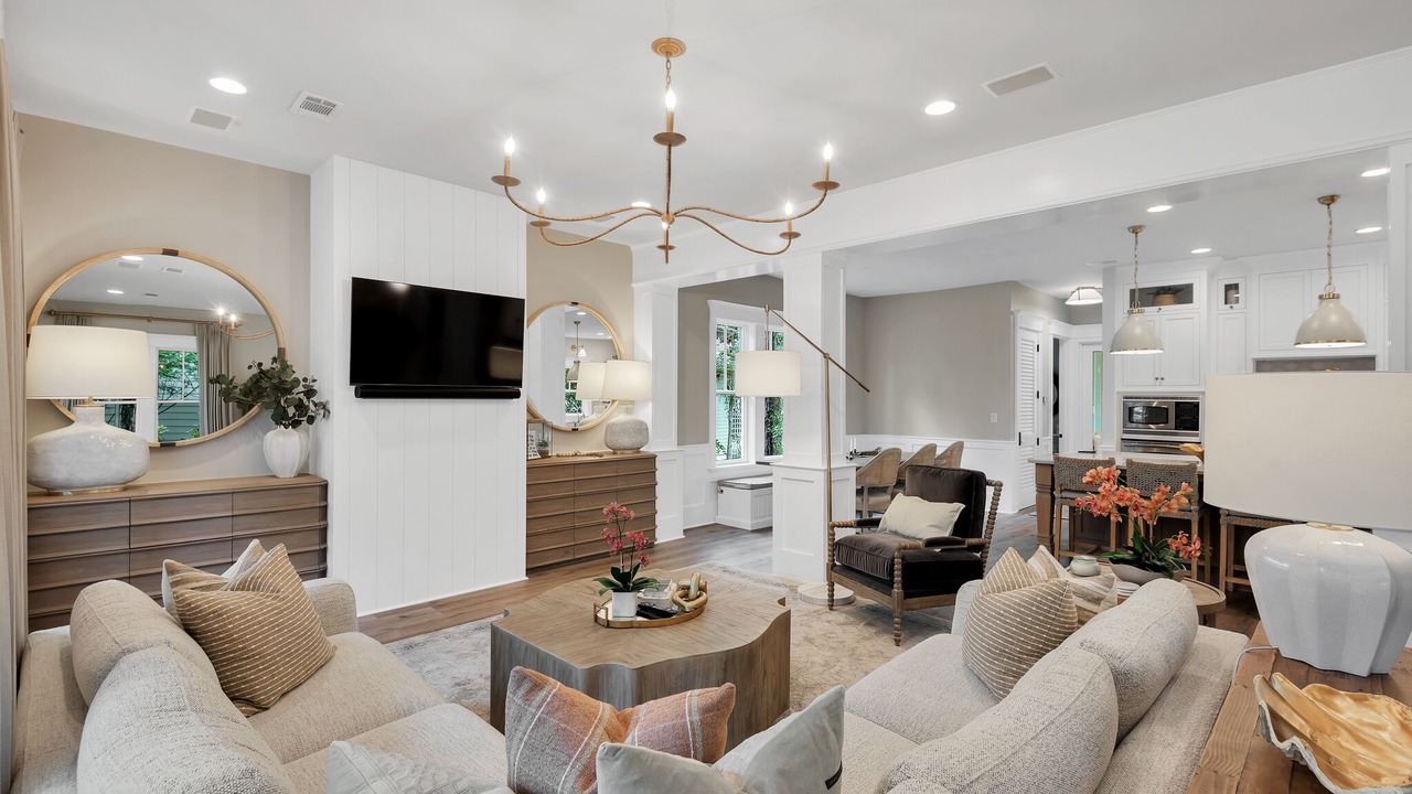 Photo of Livingroom in Watercolor