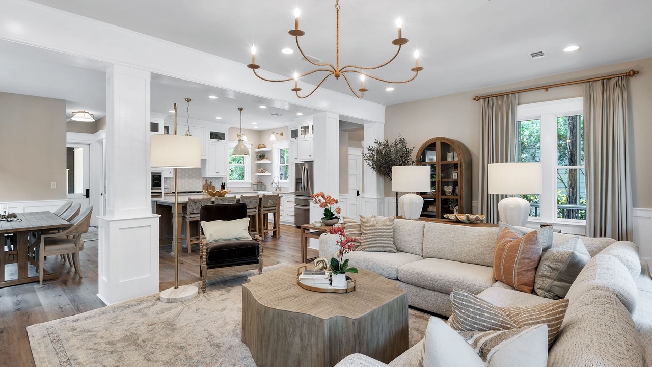 Photo of Livingroom in Watercolor