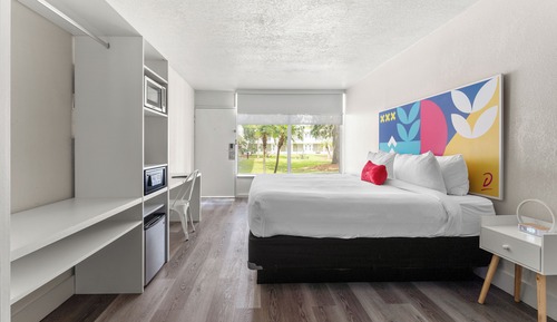 Room, 1 King Bed, Non Smoking, Pool View