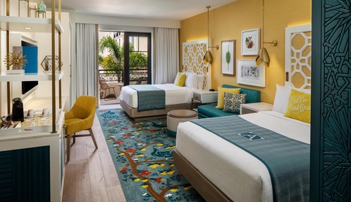 Classic Room, 2 Queen Beds, Balcony