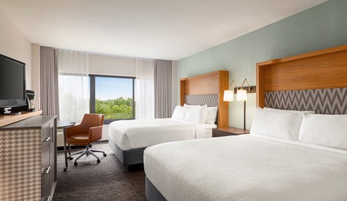 Standard Room, 2 Queen Beds, Refrigerator