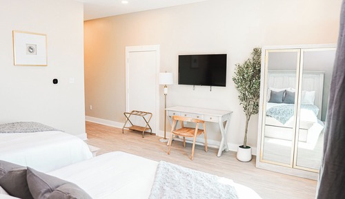 Double Room, 2 Queen Beds, Non Smoking