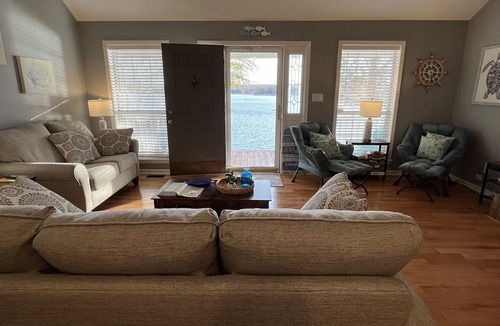 Arley House | solid rock shoreline, no steps, views,
