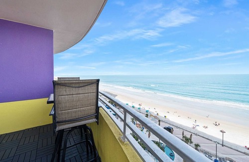 Brush - Stewarts Condo | Luxury 9th Floor 1 BR Condo Direct Oceanfront Wyndham Ocean Walk Resort Daytona Beach | 906