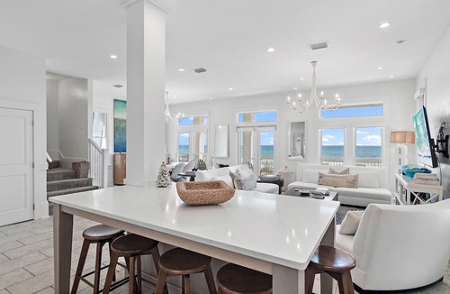 Sunnyside House | Gulf Front Home- Carillon Beach - The White House by Royal Destinations