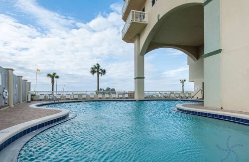 West Panama City Beach Condo | $2232 July 31-Aug7~ 1st Floor! Directly on Beach@CELADON~2 Private Pkg Spaces ~ FREE Beach Service!