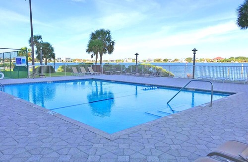 Villa Sabine Condo | Gorgeous Views of the gulf from the balcony!
