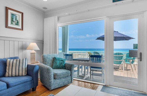 White Sands Condo | 🏖️Beachfront & Relaxing! Outdoor Shower- 4BR White Sands 459