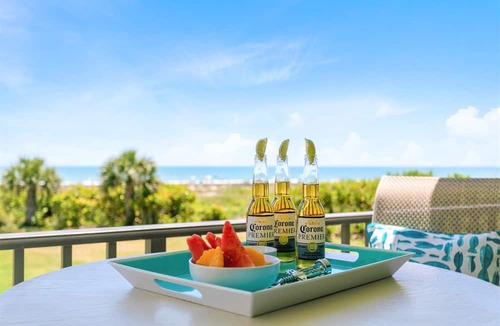 Port Canaveral Condo | ☀️ Sun-Kissed Escape l Oceanfront Condo w/Private Balcony l Pool, Hot Tub & Tennis