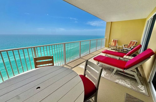 West Panama City Beach Condo | Summer Stay 7 Nights Get 1 Free! BeachFront, Coastal Views, Oversized Balcony